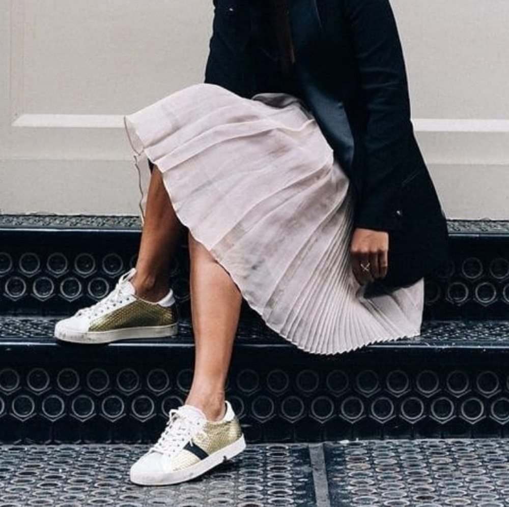 Pleated Tulle Ballerina Inspired Skirt
